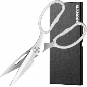 Heavy Duty Poultry Shears That Come Apart, All Purpose Kitchen Shears for Food,3Cr14 Fully Forged Stainless Steel Sharp Blades for Chicken,Meat,Seafood,Herbs Kitchen Scissors