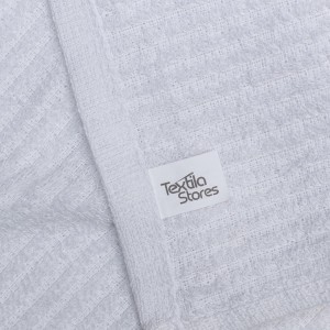 Textila Bar Mop Towels - 12x12 Inches - Pack of 10 - White - Cotton Dish Cloths & Cleaning Towels for Kitchen, Bar, Restaurant, Household Use – Absorbent, Durable, Reusable