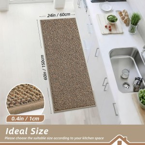 BEQHAUSE Kitchen Runner Rugs 24