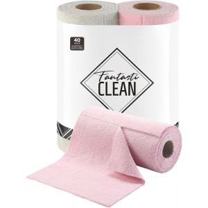 Fantasticlean Tear-Away Dish Cloth - 40 ...