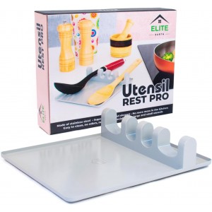 Stainless Steel Extra Large Utensil Rest...