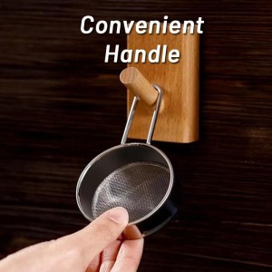 2 Pack Powdered Sugar Sifter - Flour Sifter for Baking - Mini Small Drainer for Baking, Powder, Sugar and Coffee Pastas Tea Strainer (Silver)