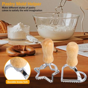 5Pcs Ravioli Maker Cutter, Aluminum Alloy Ravioli Stamp Maker Cutter, Ravioli Pasta Cutter, Ravioli Cutter Set, Ravioli Pasta Cutter Wheel Set, For Ravioli, Pierogi, Empanadas