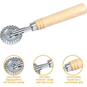 5Pcs Ravioli Maker Cutter, Aluminum Alloy Ravioli Stamp Maker Cutter, Ravioli Pasta Cutter, Ravioli Cutter Set, Ravioli Pasta Cutter Wheel Set, For Ravioli, Pierogi, Empanadas