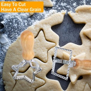 5Pcs Ravioli Maker Cutter, Aluminum Alloy Ravioli Stamp Maker Cutter, Ravioli Pasta Cutter, Ravioli Cutter Set, Ravioli Pasta Cutter Wheel Set, For Ravioli, Pierogi, Empanadas