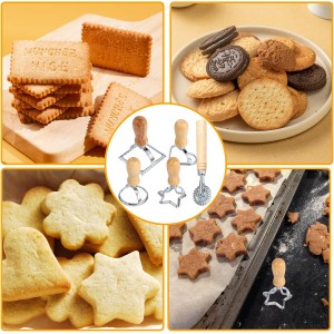 5Pcs Ravioli Maker Cutter, Aluminum Alloy Ravioli Stamp Maker Cutter, Ravioli Pasta Cutter, Ravioli Cutter Set, Ravioli Pasta Cutter Wheel Set, For Ravioli, Pierogi, Empanadas