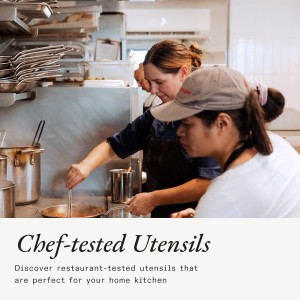 Made In Cookware | Rubber Spatula (Harbour Blue) | Versatile Kitchen Essential | Dishwasher Safe