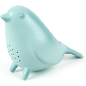 Genuine Fred BLUE BIRD Ceramic Colander, Charming, Unique Design, Berry Colander, Fun Kitchen Gadget