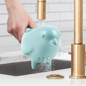 Genuine Fred BLUE BIRD Ceramic Colander, Charming, Unique Design, Berry Colander, Fun Kitchen Gadget