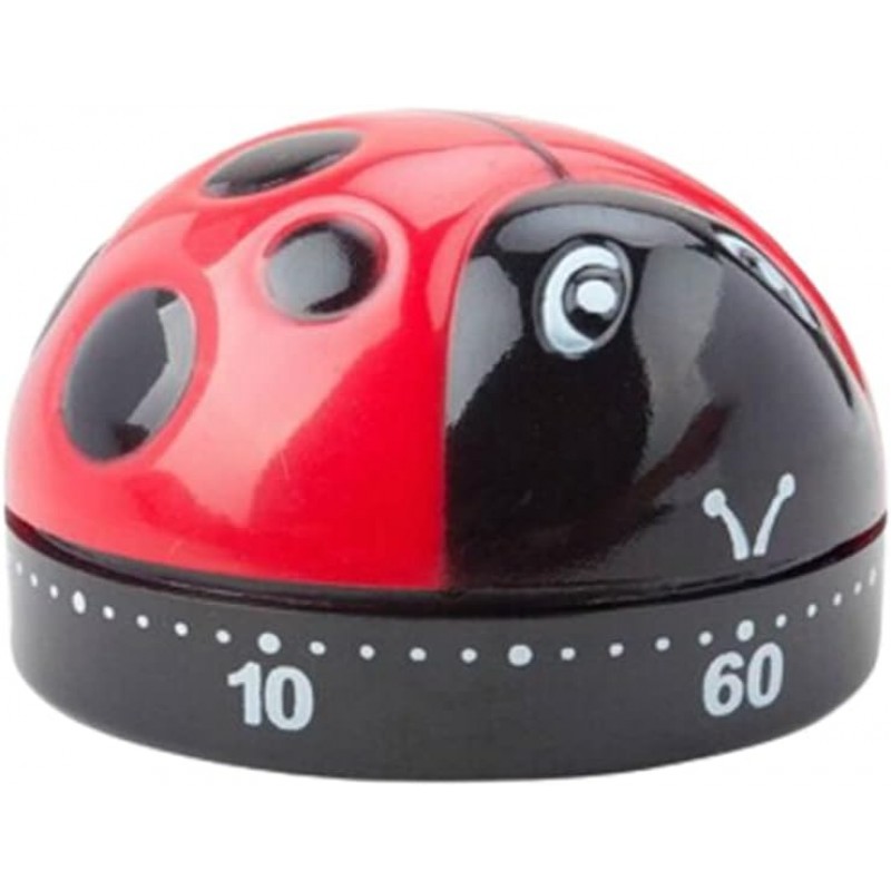 60 Minutes Kitchen Timer Clock with Loud Alarm Mechanical Timer No Battery Required Countdown Timer for Cooking Baking Steaming