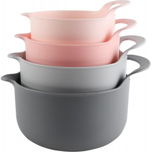 COOK WITH COLOR Nesting Plastic Mixing B...