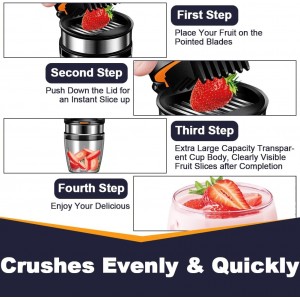 2026 Upgraded Strawberry Slicer, Fruit Slicer Cup for Eggs, Banana,Kiwi, Stainless Steel Strawberry Cutter, Dishwasher Safe, Quickly Makes Fruit & Veggie Salad - Must Have Kitchen Gadget