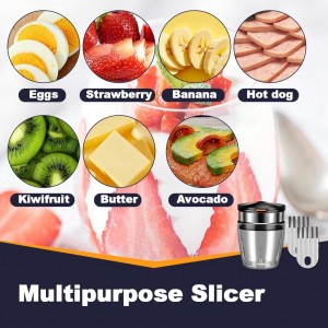 2026 Upgraded Strawberry Slicer, Fruit Slicer Cup for Eggs, Banana,Kiwi, Stainless Steel Strawberry Cutter, Dishwasher Safe, Quickly Makes Fruit & Veggie Salad - Must Have Kitchen Gadget