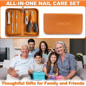 DRMODE Toenail Clippers for Seniors Thick Toenails, Large Toe Nail Clippers for Men Thick Nails with Wide Opening, Sharp Heavy Duty Ingrown Toenail Clippers Nail Cutter Long Handle with Slanted Blade