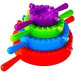 Dumpling Maker Press Mold Set of 4 - Gyoza Pot Pie Maker, Dough Press, Empanada Press 5 inch, Empanada Maker Press 6 inch, Chinese Soup Dumpling, Dumpling Mold, Ravioli, Dumpling potsticker maker