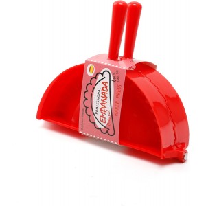 Empanada Maker Press 6 Inch - Professional Empanadas - Mold Ravioli Dumpling Wrap, Tortilla Folder, Wonton Dough Press 2-in-1 Cutter Sealer, Pierogi, Calzone, Hand Pot Pie Maker Wraper