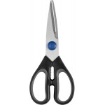 Zwilling multi-purpose scissors, stainless steel, Silver/Blue 6 Inch