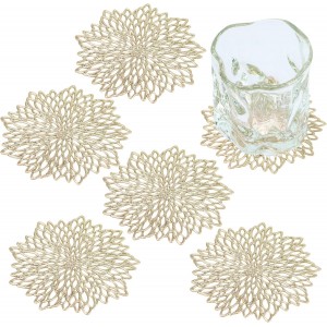 Koqye PVC Drink Coasters Set of 6 - Wate...