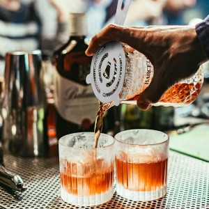 Tifanso Cocktail Strainer Bar Tools - 2PCS Bar Strainer with High Density Spring, Stainless Steel Bartender Accessories for Filtering Cocktail Drink, Professional Bartending Tools with Filter for Home