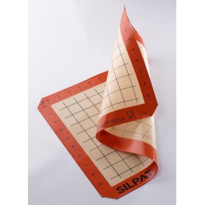 Silpat The Original Premium Non-Stick Silicone Baking Mat, Gridded Half Sheet Size, 11-5/8 x 16-1/2