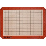 Silpat The Original Premium Non-Stick Silicone Baking Mat, Gridded Half Sheet Size, 11-5/8 x 16-1/2