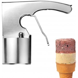 Old Time Ice Cream Scooper, Easy Release...