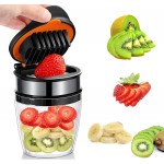 Strawberry Slicer Egg Slicer Stainless Steel for Soft Fruit with Anti-Slip Base, Quickly Making Fruit Vegetable Salad