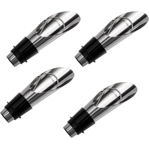 Wine Stoppers & Pourers - Stainless Stee...