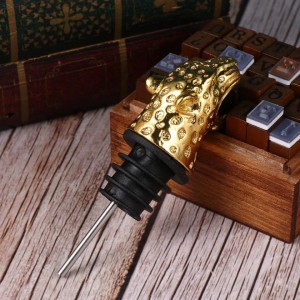 IMIKEYA Wine Bottle Caps Leopard Head Shape Wine Pourer Alloy Wine Stoppers Wine Stopper Pourer Bottle Stopper