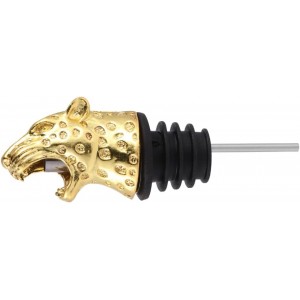 IMIKEYA Wine Bottle Caps Leopard Head Shape Wine Pourer Alloy Wine Stoppers Wine Stopper Pourer Bottle Stopper