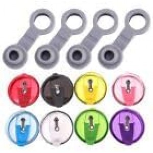 10Pcs Gray Universal Silicone Sealing Bottle Straw Hole Grommets Stopper Lids Straw Plug Bar and Wine Tools Replacement Tumber 20/30Oz Thermos Cup, Wine Stoppers and Pourers