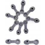 10Pcs Gray Universal Silicone Sealing Bottle Straw Hole Grommets Stopper Lids Straw Plug Bar and Wine Tools Replacement Tumber 20/30Oz Thermos Cup, Wine Stoppers and Pourers