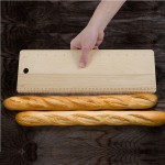 Bread Transfer Peels -Bread Transfer Peel -15Inch - Bread Flipping Board- French Bread Baking - Hanging Bread Peel Bakeware for French Bread Loaves and Ciabatta (Wood color)