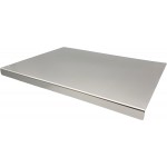 Stainless Steel Cutting Boards for Kitchen,Baking Board,Pastry Board,kneading Panel - Suitable for Cutting Vegetables, Fruits, Meat,bread - Easy To Clean and Store (40x30cm/15.7x11.8in)