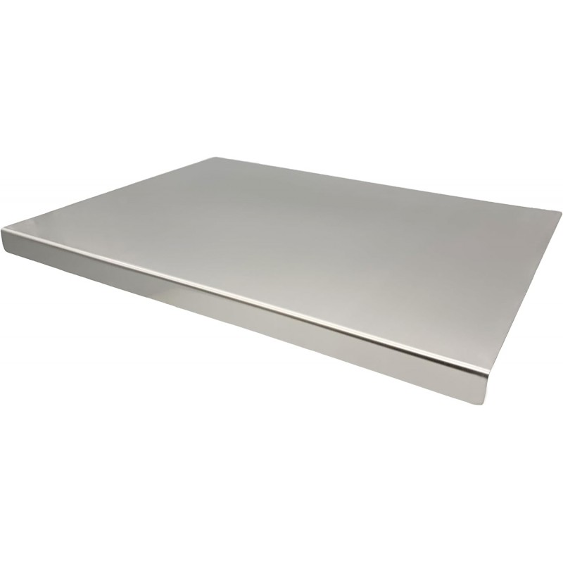 Stainless Steel Cutting Boards for Kitchen,Baking Board,Pastry Board,kneading Panel - Suitable for Cutting Vegetables, Fruits, Meat,bread - Easy To Clean and Store (40x30cm/15.7x11.8in)
