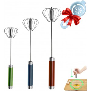 Semi-automatic Whisk, Stainless Steel Eg...