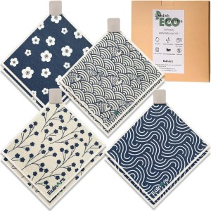 Swedish Dishcloths for Kitchen, 8 Pack J...