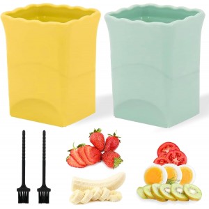 2 Pack Strawberry & Egg Slicer, Sharp St...