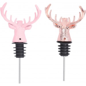 Zerodeko 2pcs Wine Aerator Animal Deer H...
