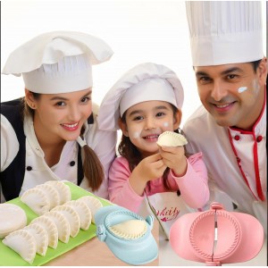 Empanada Maker Press, Dumpling Maker,Dumpling Mold Set with Dough Cutter & Stuffing Spoon,Suitable for Dumplings,Hollow Dough,Pierogi,Pastelitos(3 sizes)