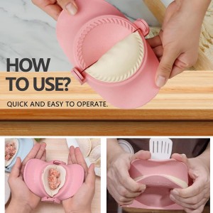 Empanada Maker Press, Dumpling Maker,Dumpling Mold Set with Dough Cutter & Stuffing Spoon,Suitable for Dumplings,Hollow Dough,Pierogi,Pastelitos(3 sizes)