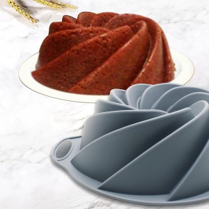 To encounter 45 Pieces Silicone Bakeware Set, Heat Resistant Baking Pans, Nonstick Baking Molds for Cake, Bread and Cupcake, with Measuring Cups and Spoons Set, Light Grey