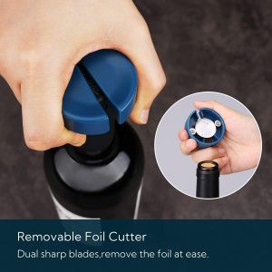 KITCHENDAO 3 in 1 Wing Corkscrew Wine Bottle Opener and 3 in 1 Wine Bottle Opener Corkscrew with Foil Cutter