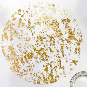 Disposable Gold Placemats Set of 50 Meta...