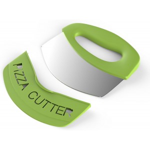 Aluminum Metal Pizza Peel, Pizza Peel 12 inch with Foldable Wood Handle, Pizza Spatula, Pizza Spatula for Oven, with Pizza Cutter, Pizza oven accessories