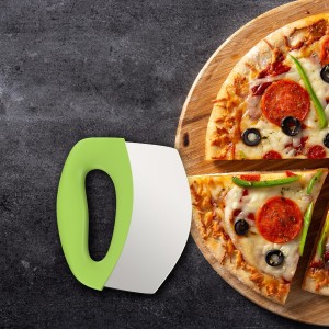 Aluminum Metal Pizza Peel, Pizza Peel 12 inch with Foldable Wood Handle, Pizza Spatula, Pizza Spatula for Oven, with Pizza Cutter, Pizza oven accessories