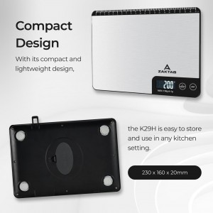 Smart Food Scale with App, Digital Kitchen Scale, Baking Scale, Calorie Scale, Nutritional Calculator, 1g/33lb Capacity, Stainless Steel, Grams/Ounces, LCD Display