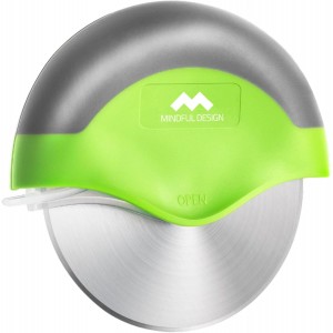 Mindful Design Pizza Cutter Wheel with P...