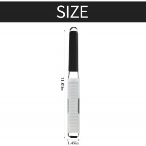 Cambom Lemon & Citrus Zester, Cheese Graters with Stainless Steel Sharp Blade for Parmesan Cheese, Ginger, Garlic, Nutmeg, Chocolate, Vegetables, Fruits, Dishwasher Safe Shredder Fine Blade