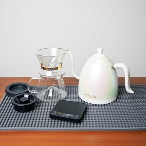 Brewista Smart Coffee Scale III with Timer, 2kg/0.1g High Precision Scale for Espresso and Pour-Over Coffee, Portable Mini Digital Kitchen Scale with Automatic Timing, Rechargeable, 5 Modes